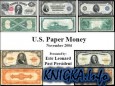 U.S. Paper Money  / Бумажные Деньги США