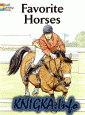 Favorite Horses Coloring Book (Dover Coloring Books)